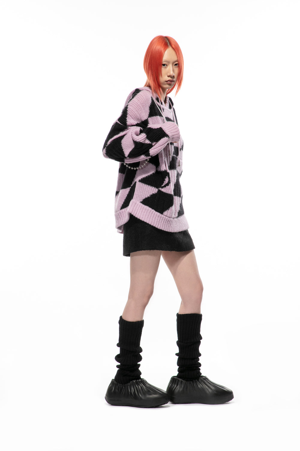 PXL Mohair Sweater Hoodie