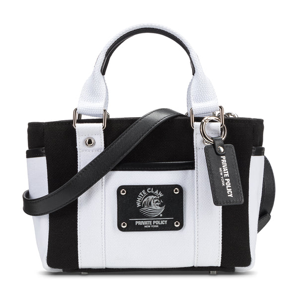 white claw private policy new york summer mini cooler tote bag insulated lining desigenr bag