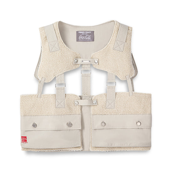 Coca-Cola Shearling Harness Vest
