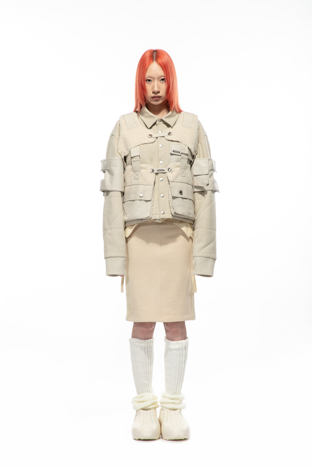 Coca-Cola Shearling Harness Vest